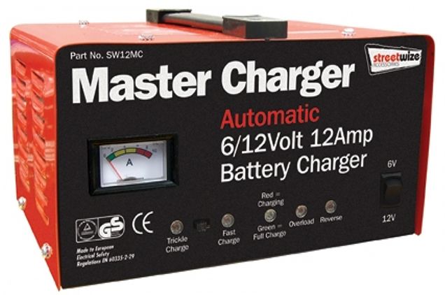 6 and 12 volt battery charger