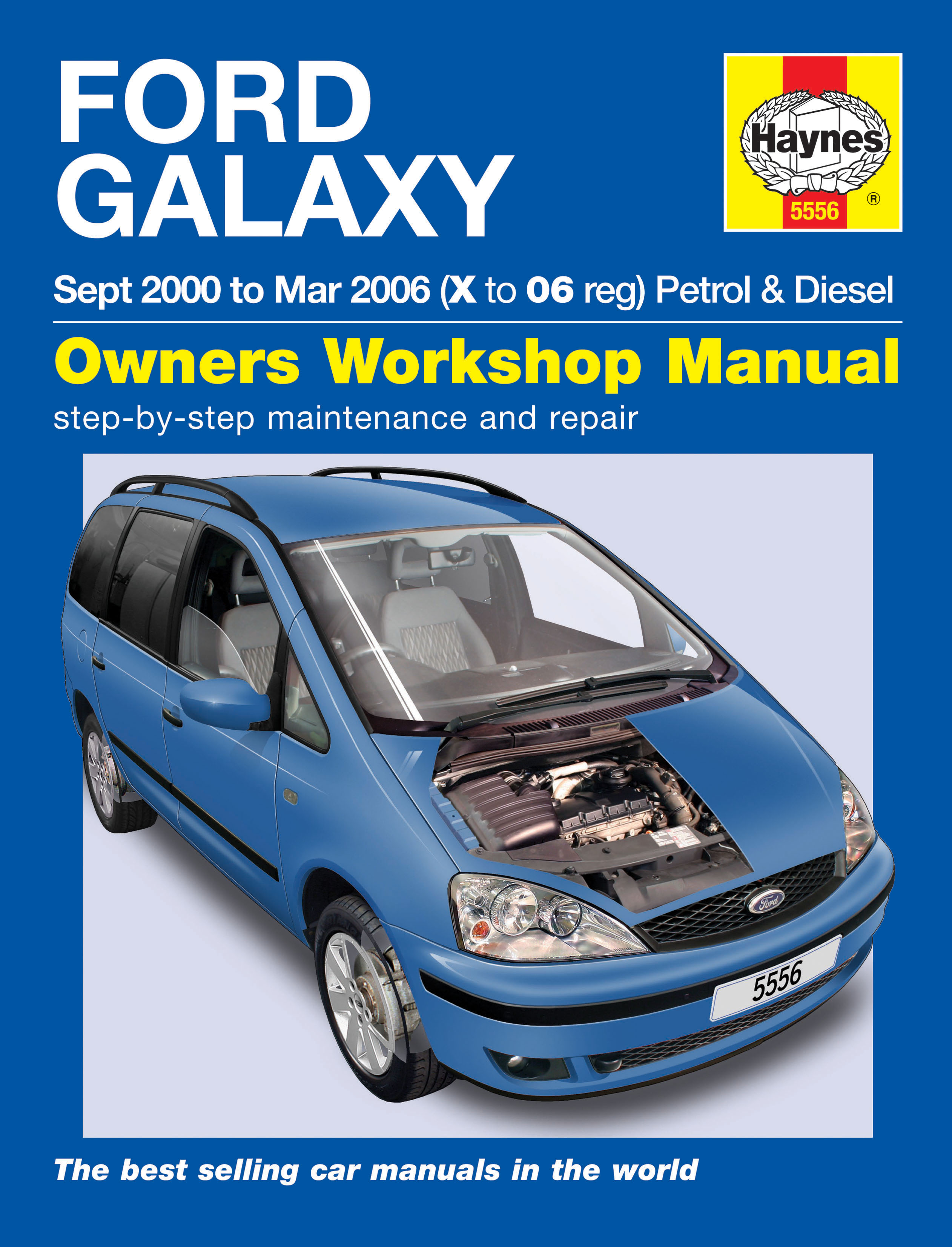 Haynes manual ford galaxy 2002 #6