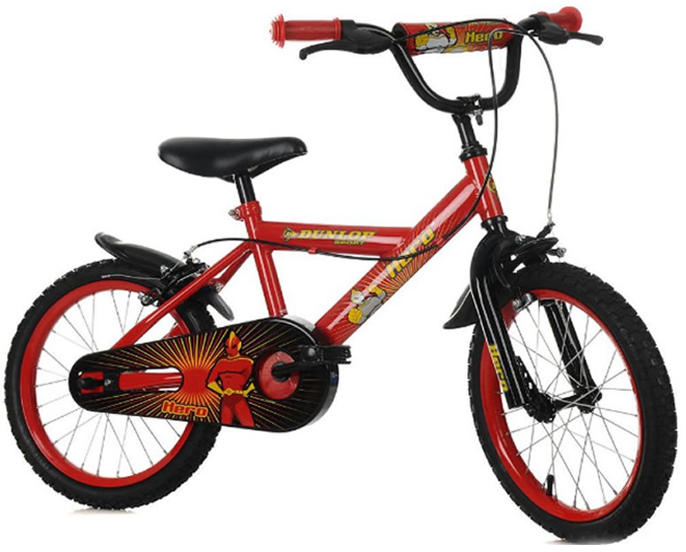 red kids bike