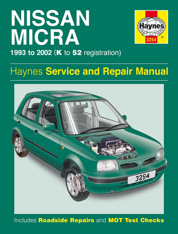 Haynes Workshop Repair Owners Manual Nissan Micra 93 02 Petrol K to 52